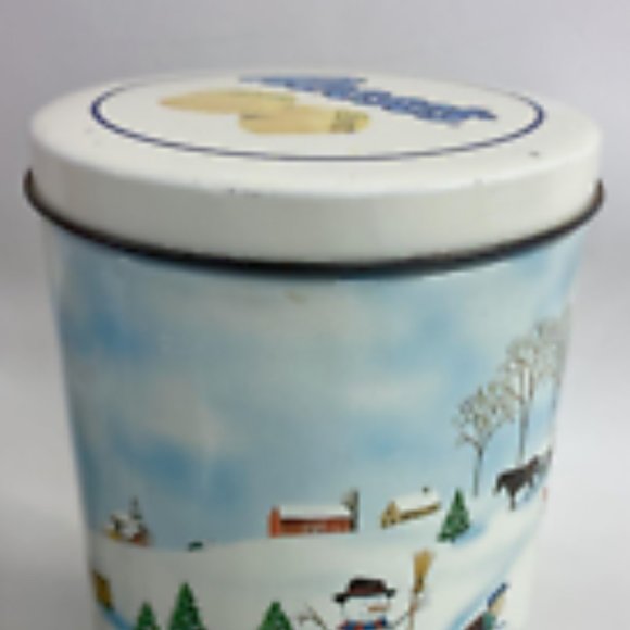 Lot of Assorted Hershey, Reese, etc. Rare Square, Round Decorative Tin Cans - Picture 5 of 7